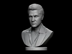 elvis presley 3D Print Model