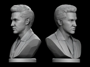 elvis presley 3D Print Model