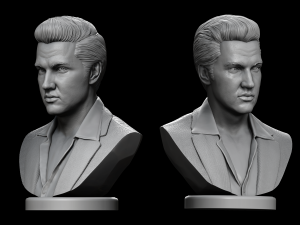 elvis presley 3D Baskı Modeli