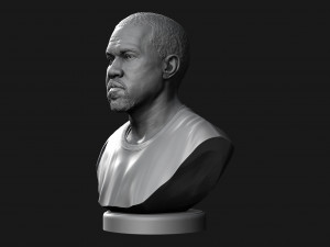 kanye west 3D Принт Модель