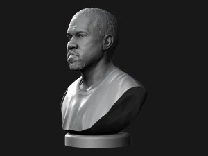 kanye west 3D Print Model