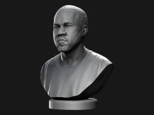 kanye west 3D Print Model