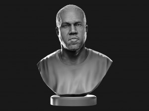 kanye west 3D Принт Модель