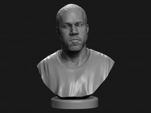 kanye west 3D Принт Модель