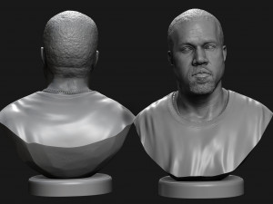 kanye west 3D Принт Модель
