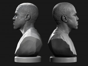 kanye west 3D Принт Модель