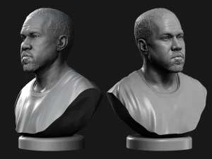 kanye west 3D Print Model