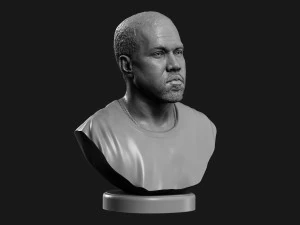 kanye west 3D Print Model
