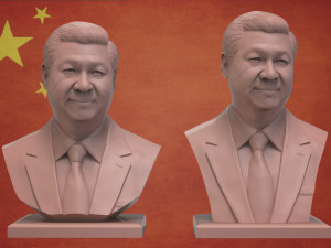 xi jinping Modèles 3D en vedette