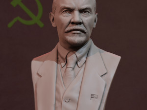 vladimir ilyich lenin Modelo de Impressão 3D