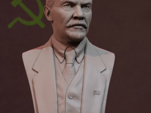 vladimir ilyich lenin Modelo de Impressão 3D