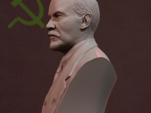 vladimir ilyich lenin Modelo de Impressão 3D