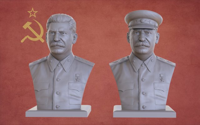 joseph vissarionovich stalin 3D Принт Модель .c4d .max .obj .3ds .fbx .stl .blend 