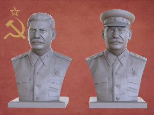 Joseph Vissarionovich Stalin Modello di stampa 3D