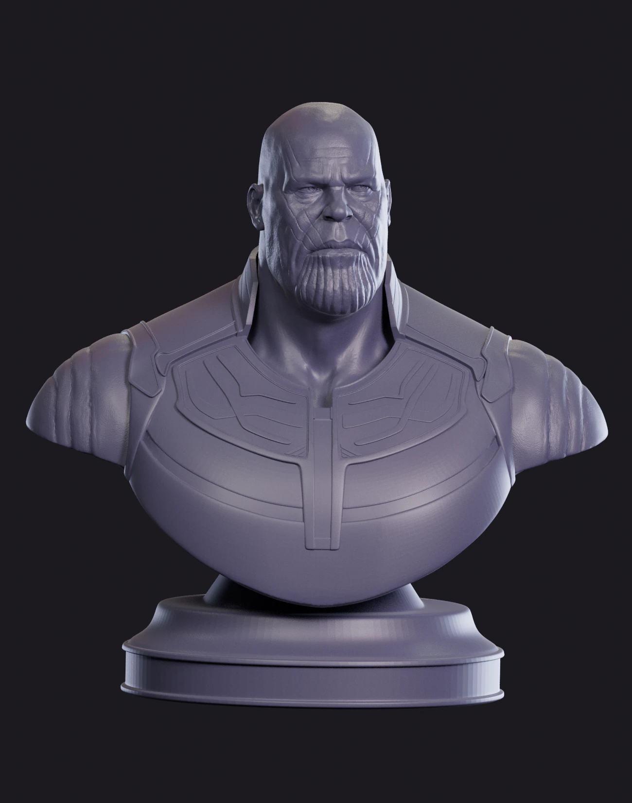 thanos 3D Print Model .c4d .max .obj .3ds .fbx .stl .blend 