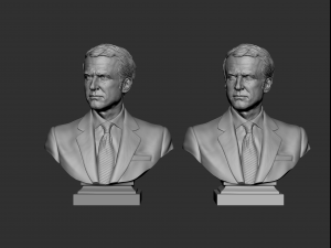 emmanuel macron 3d print model 3D 打印模型