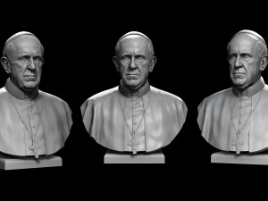 pope francis v1 3d print model 3D Print Model