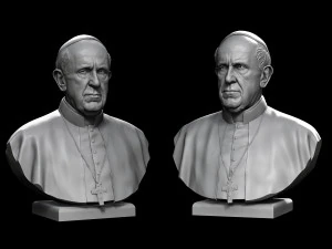 pope francis v1 3d print model 3D Print Model
