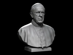 pope francis v1 3d print model 3D Print Model
