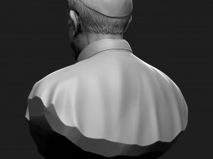 pope francis v1 3d print model 3D-printmodel