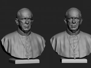 pope francis v1 3d print model 3D Print Model