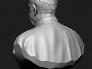 pope francis v2 3D Print Model