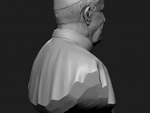 pope francis v2 3D Print Model