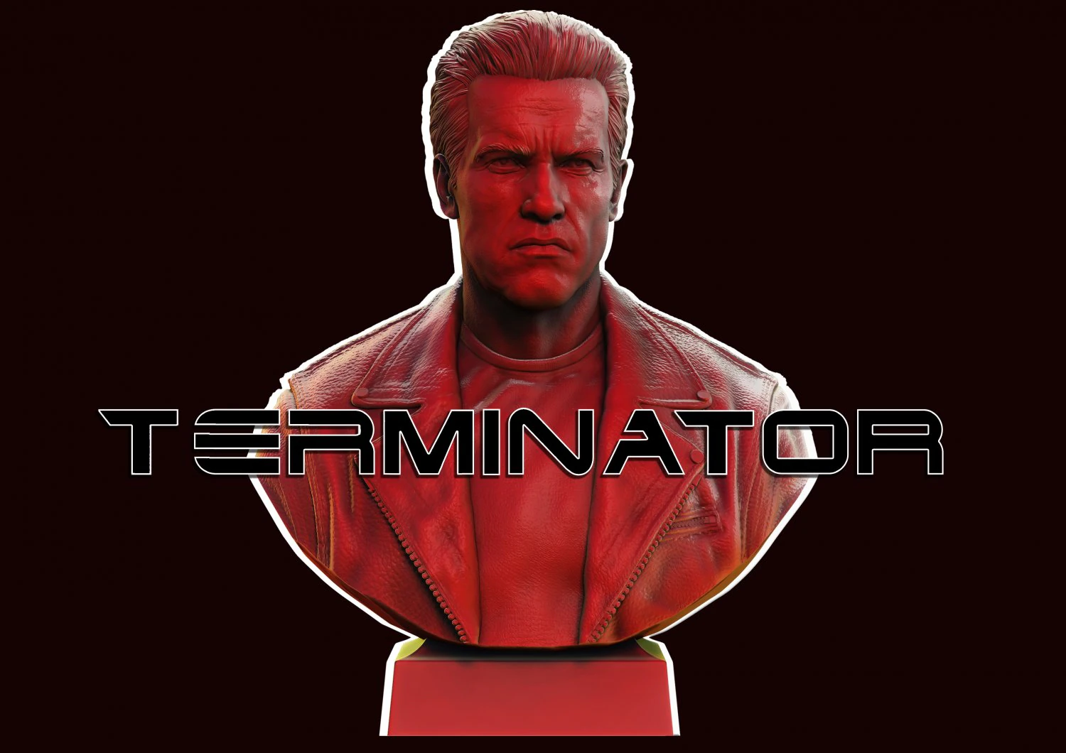 terminator arnold schwarzenegger 3d print model 3D Print Model .c4d .max .obj .3ds .fbx .stl .blend 