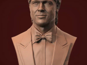 Brad Pitt Modèles 3D en vedette