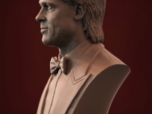 brad pitt Modelo de impresión 3D