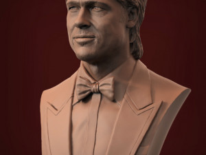 brad pitt Modelo de impresión 3D