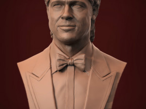 brad pitt Modelo de impresión 3D
