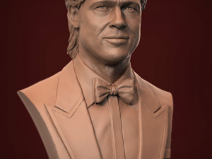 brad pitt Modelo de impresión 3D