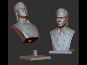 brad pitt Modelo de impresión 3D