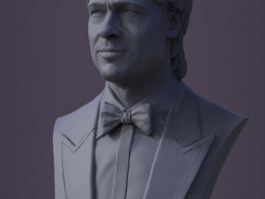 brad pitt Modelo de impresión 3D