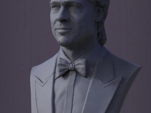 brad pitt 3D Print Model