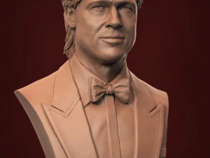 brad pitt 3D Print Model