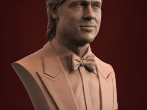 brad pitt Modelo de impresión 3D