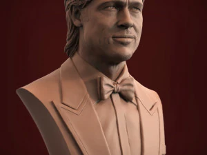brad pitt 3D Print Model