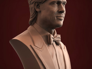 brad pitt Modelo de impresión 3D