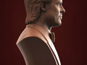 brad pitt Modelo de impresión 3D
