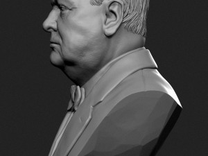 winston churchill 3d print model 3D Принт Модель