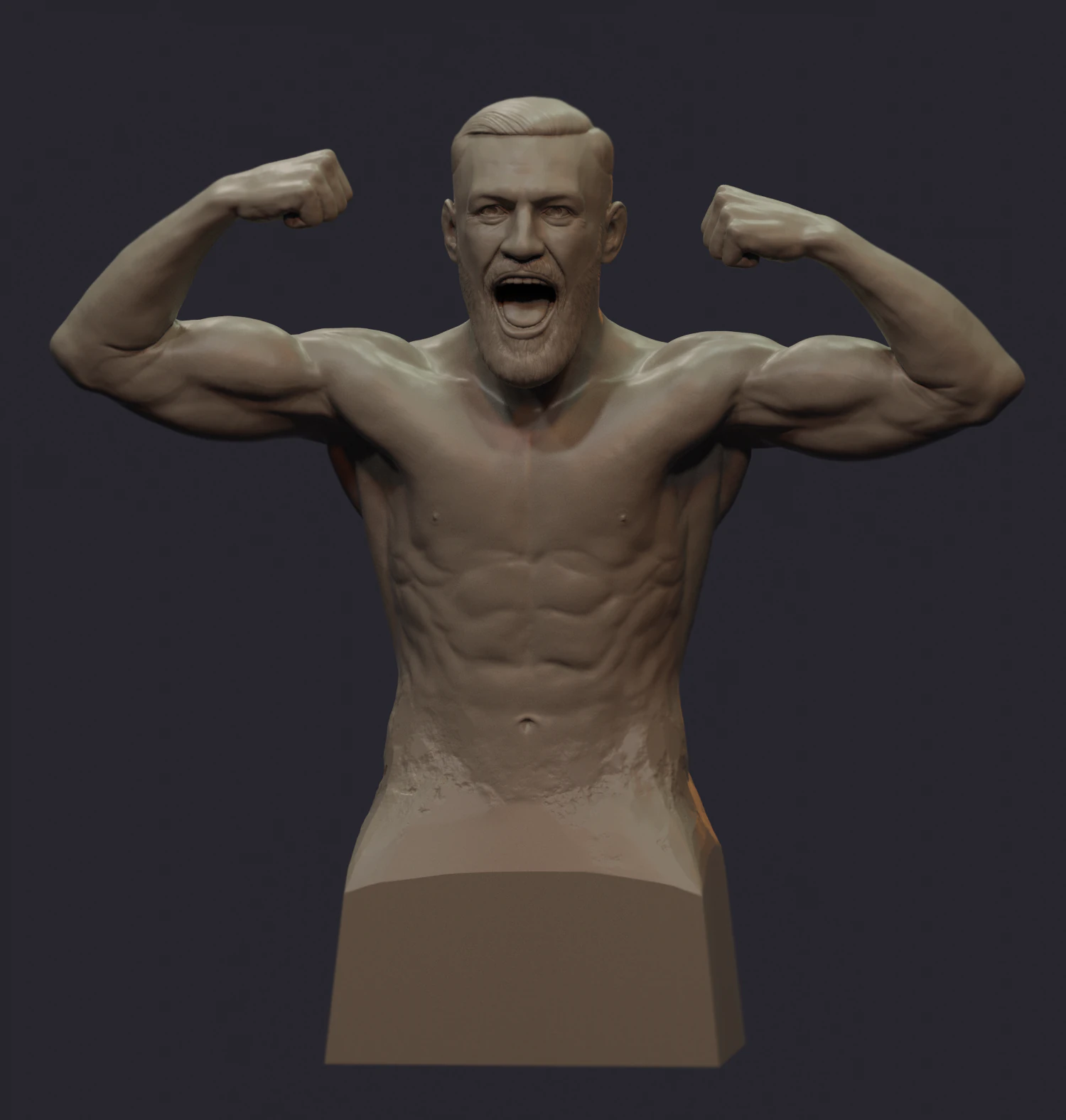 conor mcgregor 3D Print Model .c4d .max .obj .3ds .fbx .stl .blend