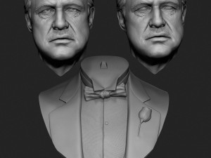 godfather marlon brando 3d print model Modelo de impresión 3D