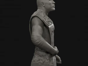 dwayne the rock johnson 3d print model 3D Print Model