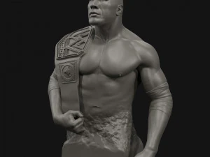 dwayne the rock johnson 3d print model 3D Print Model