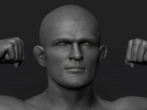 khabib nurmagomedov 3d print model 3D Print Model