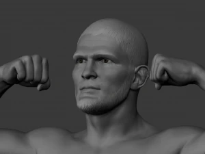 khabib nurmagomedov 3d print model 3D Print Model