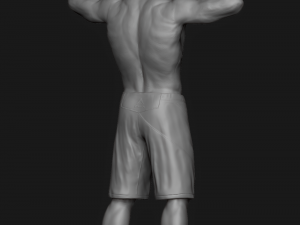 khabib nurmagomedov 3d print model 3Dプリントモデル