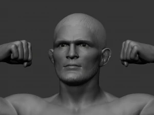 khabib nurmagomedov 3d print model 3D Print Model